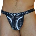 Breedwell Dickmatized Thong - Black - White