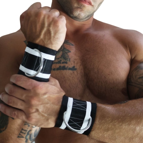 Breedwell Breedcore Ruff Cuffs - Black - White