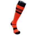 Breedwell Chaussettes Hautes Logo Stripe Orange Fluo