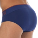 Emporio Armani Megalogo Cotton Briefs - Ink Blue