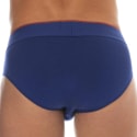 Emporio Armani Megalogo Cotton Briefs - Ink Blue