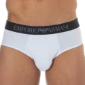 Emporio Armani Slip Stretch Piquet Blanc