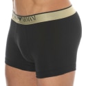 Emporio Armani Boxer Shiny Logoband Coton Noir