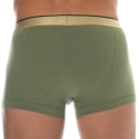 Emporio Armani Boxer Shiny Logoband Coton Olive