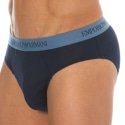 Emporio Armani Pure Cotton Briefs - Navy - Blue