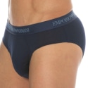 Emporio Armani Pure Cotton Briefs - Navy