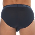 Emporio Armani Pure Cotton Briefs - Navy