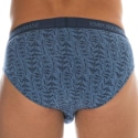 Emporio Armani Pure Cotton Briefs - Blue Logo