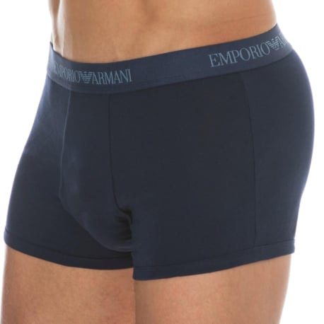 Emporio Armani Boxer Pure Cotton Bleu Marine