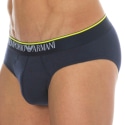 Emporio Armani Gift Box of 2 Sparkling Stars Briefs - Navy