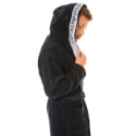 Emporio Armani Micro Sponge Bathrobe with Hood - Navy