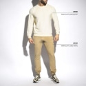 ES Collection Terry Cotton Sweater - Ivory