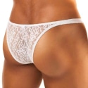 Joe Snyder Capri Lace Thong - White