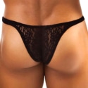 Joe Snyder Capri Lace Thong - Black