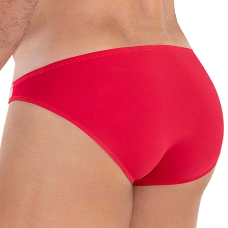 Clever Beatnik Bikini Briefs - Red