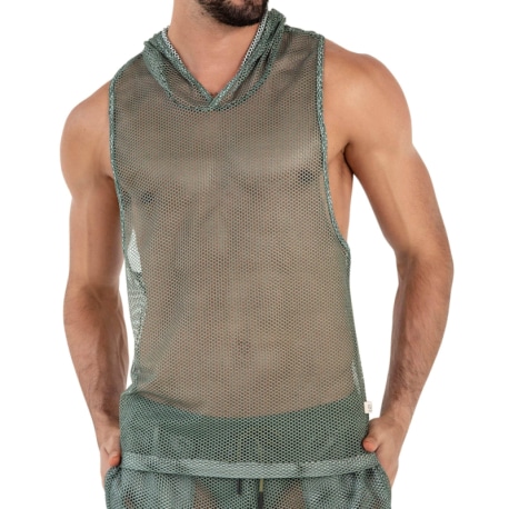 Clever Cool Tank Top - Khaki