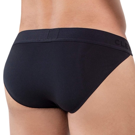 Clever Deseo Tanga Briefs - Black