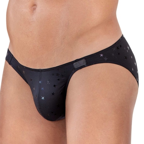 Clever Slip Bikini Illusion Noir