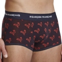 Garçon Français Origami Rooster Cotton Trunks - Navy - Red