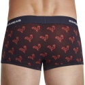 Garçon Français Origami Rooster Cotton Trunks - Navy - Red