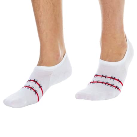 Tommy Hilfiger 2-Pack Iconic Invisible Socks - White