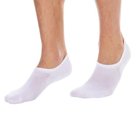 Tommy Hilfiger Lot de 2 Paires de Chaussettes Invisibles Iconic Blanches