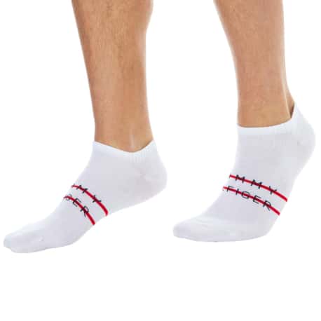 Tommy Hilfiger 2-Pack Iconic Sneaker Socks - White