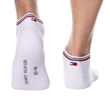 Tommy Hilfiger 2-Pack Iconic Sneaker Socks - White