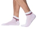 Tommy Hilfiger 2-Pack Iconic Quarter Socks - White