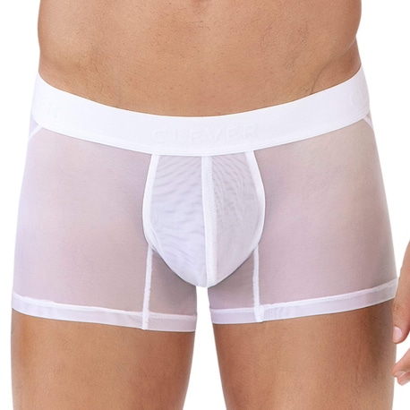 Clever Yin Yang Boxer Briefs - White