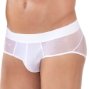 Clever Yin Yang Briefs - White