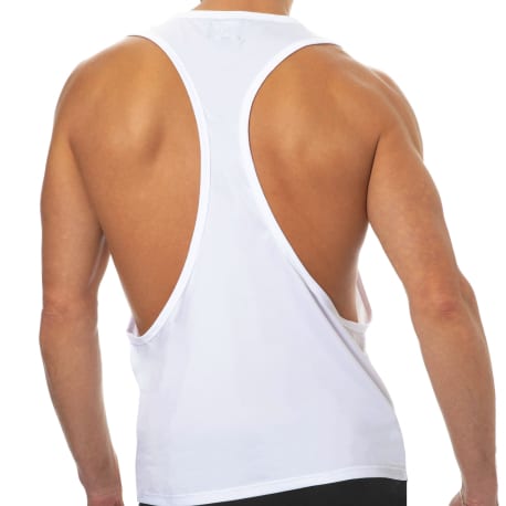 SKU Microfiber Tank Top - White