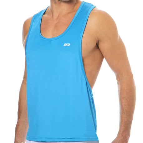 SKU Microfiber Tank Top - Blue