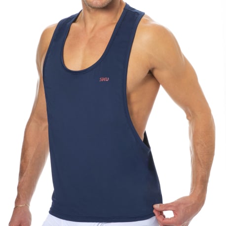 SKU Microfiber Tank Top - Navy