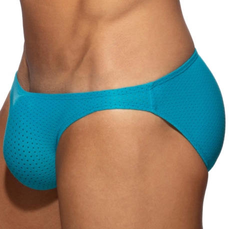 Addicted Fresh Molded Bikini Briefs - Turquoise