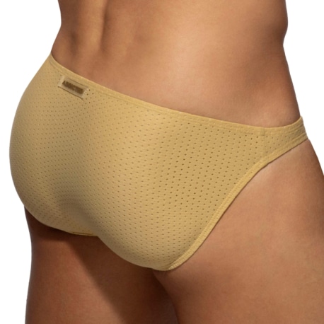 Addicted Fresh Molded Bikini Briefs - Gold