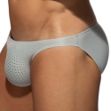 Addicted Fresh Molded Bikini Briefs - Silver