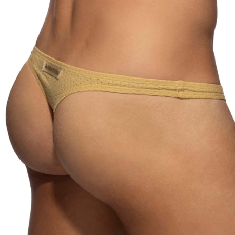 Addicted Fresh Molded Thong - Gold