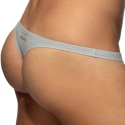 Addicted Fresh Molded Thong - Silver