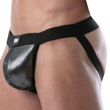 TOF Paris 3D Party Snap Jock - Silver