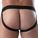 TOF Paris Jock Strap à Boutons-Pression 3D Party - Argent