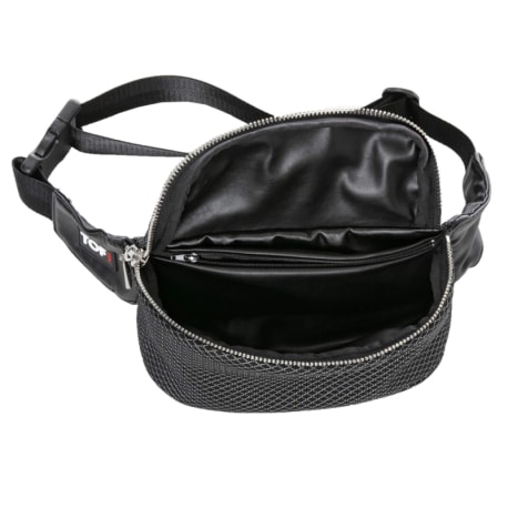 TOF Paris 3D Party Fanny Pack - Black - Silver