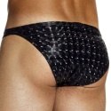 Modus Vivendi Holographic Low Cut Briefs - Black