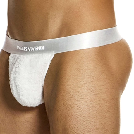 Modus Vivendi String Fourrure Blanc