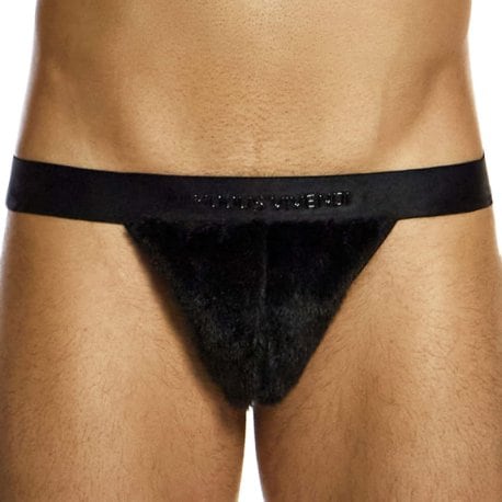 Modus Vivendi Jock Strap Fourrure Noir