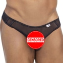 CandyMan Sport Mesh Thong - Black