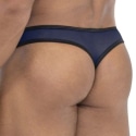 CandyMan Sport Mesh Thong - Navy