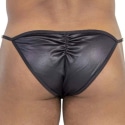 CandyMan Slip Bikini Peekaboo Noir