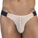 CandyMan Mesh Thong - Beige