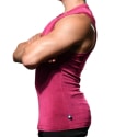 Andrew Christian Sensual Rib Tank Top - Magenta